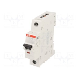 1 pcs x ABB - 2CDS251001R0134 - Circuit breaker, 230/400VAC, Inom: 13A, Poles: 1, Charact: C, 6kA