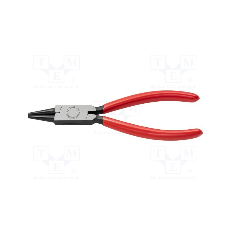 1 pcs x KNIPEX - 22 01 160 - Pliers, round, 160mm