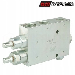 Hydraulic unloading valve vabp 1 2 two pumps