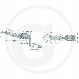 Travel direction switch new holland 47132542