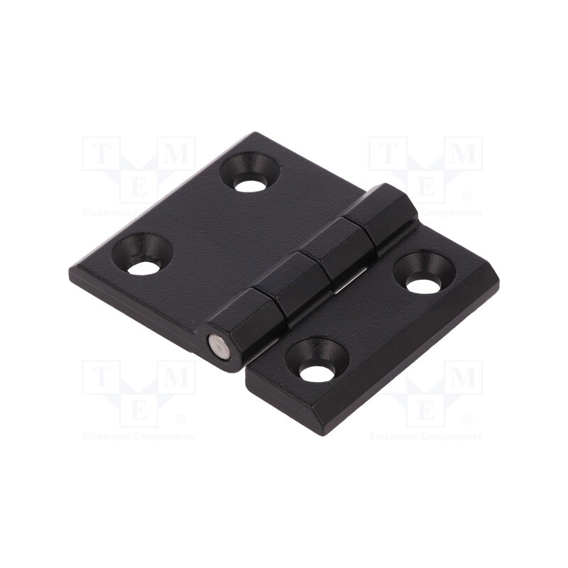 1 pcs x ROZTOCZE - 3.509.02 - Hinge, Width: 63mm, zinc and aluminium alloy, black, H: 50mm
