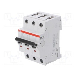 1 pcs x ABB - 2CDS253025R0064 - Circuit breaker, 400VAC, Inom: 6A, Poles: 3, for DIN rail mounting