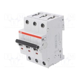 1 pcs x ABB - 2CDS253025R0254 - Circuit breaker, 400VAC, Inom: 25A, Poles: 3, Charact: C, 6kA, IP20