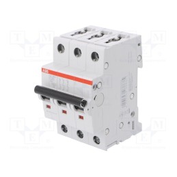1 pcs x ABB - 2CDS253025R0204 - Circuit breaker, 400VAC, Inom: 20A, Poles: 3, Charact: C, 6kA, IP20