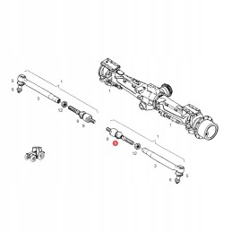 Rubber cover for joint fendt f385300100080 org