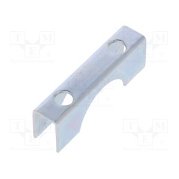 1 pcs x DROMET - ŁC.6.35 (1') - Mounting coupler, steel, zinc, u-bolt