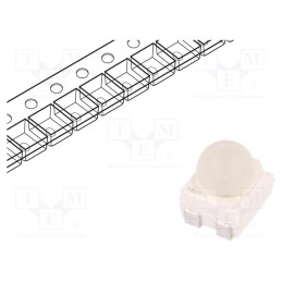 2 pcs x ams OSRAM - LA E63B-CBEA-24-1 - LED, SMD, 3528,PLCC4, amber, 2÷4lm, 3.5x2.8x3.8mm, 30°, 1.9÷2.5V