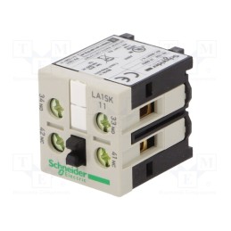 1 pcs x SCHNEIDER ELECTRIC - LA1SK11 - Auxiliary contacts, Series: TeSys SK,TeSys SKGC, front