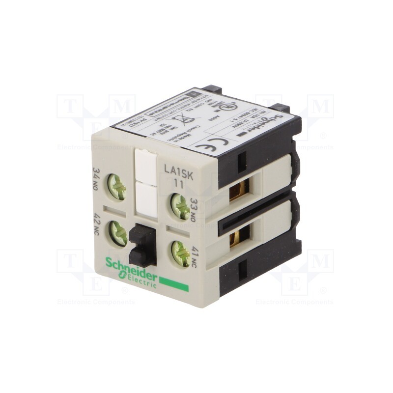 1 pcs x SCHNEIDER ELECTRIC - LA1SK11 - Auxiliary contacts, Series: TeSys SK,TeSys SKGC, front