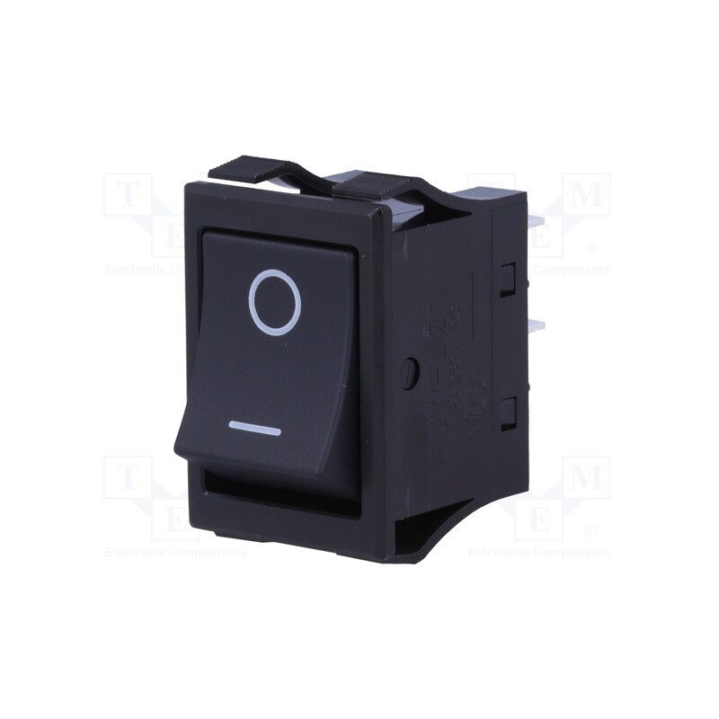 1 pcs x NKK SWITCHES - JWL21RA1A - ROCKER, DPST-NO + DPST-NC, Pos: 2, OFF-ON, 16A/25VAC, 10A/30VDC