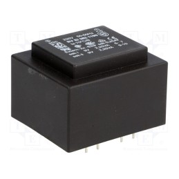 1 pcs x HAHN - BV EI 382 1190 - Transformer: encapsulated, 4.5VA, 230VAC, 9V, 9V, 250mA, 250mA, PCB