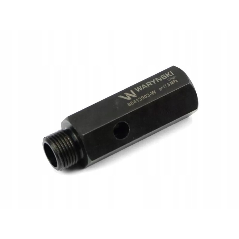 Hydraulic pump safety valve for c 385