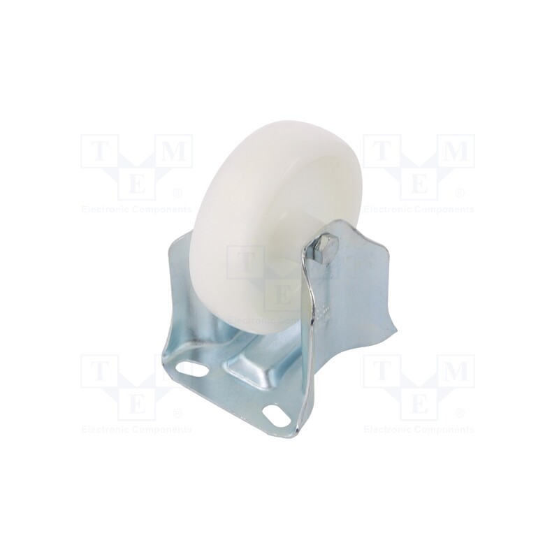 1 pcs x ELESA+GANTER - 450951 - Transport wheel, Ø: 100mm, W: 30mm, H: 138mm, permanent, 178kg