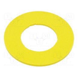 1 pcs x EAO - 45-50K.1407 - Description label, 45, 45mm, plastic, Body: yellow
