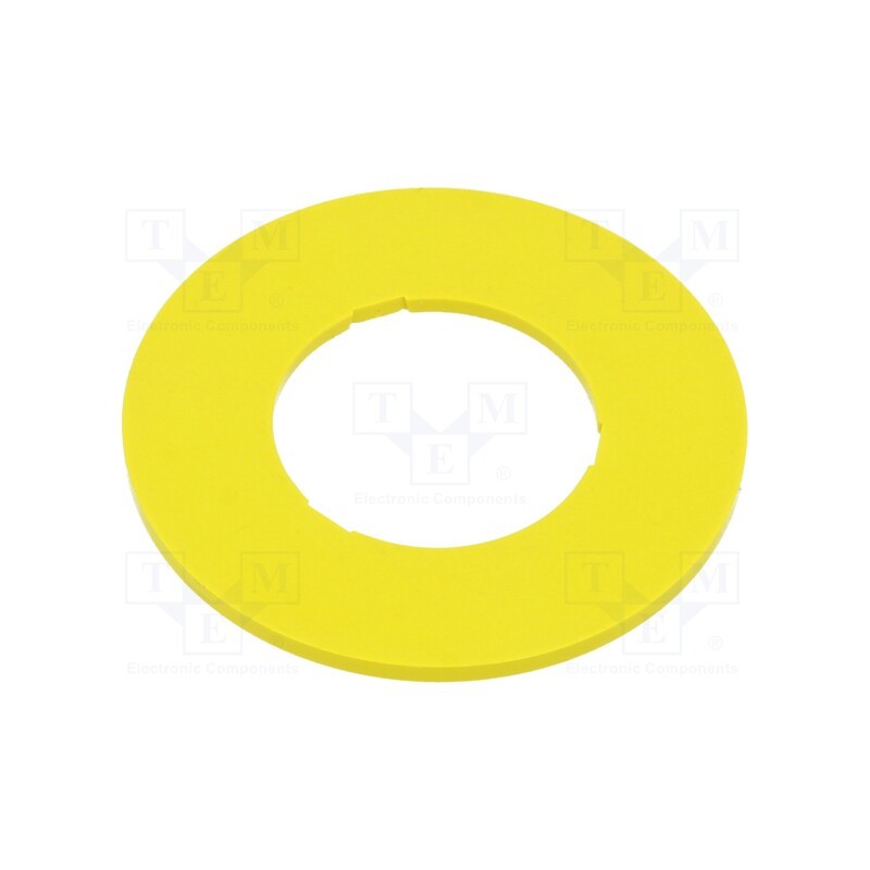 1 pcs x EAO - 45-50K.1407 - Description label, 45, 45mm, plastic, Body: yellow