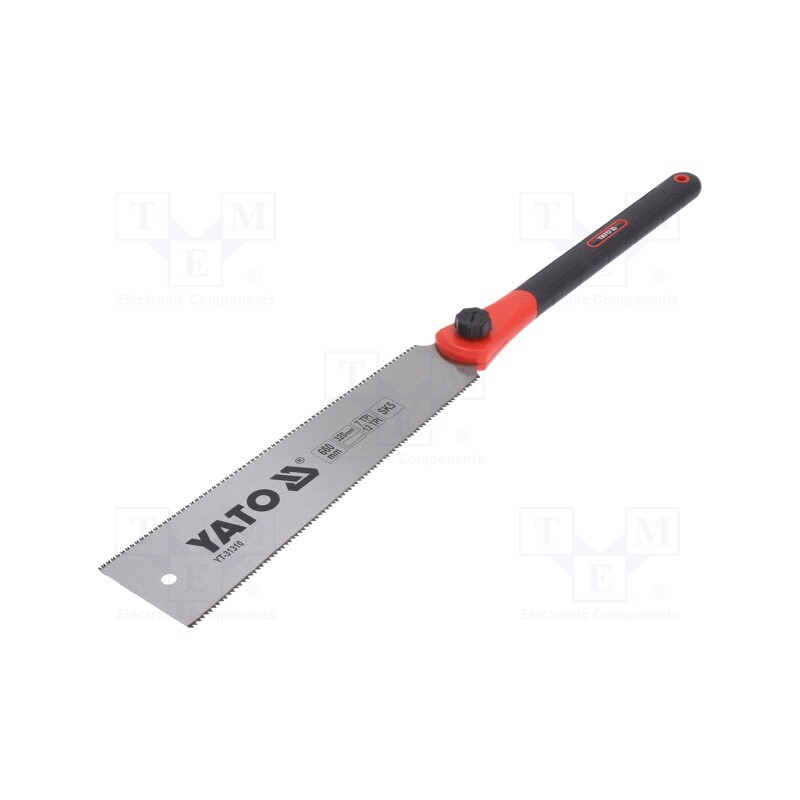 1 pcs x YATO - YT-31310 - Hacksaw, wood, 12teeth/inch, 320mm, double-sided,japanese