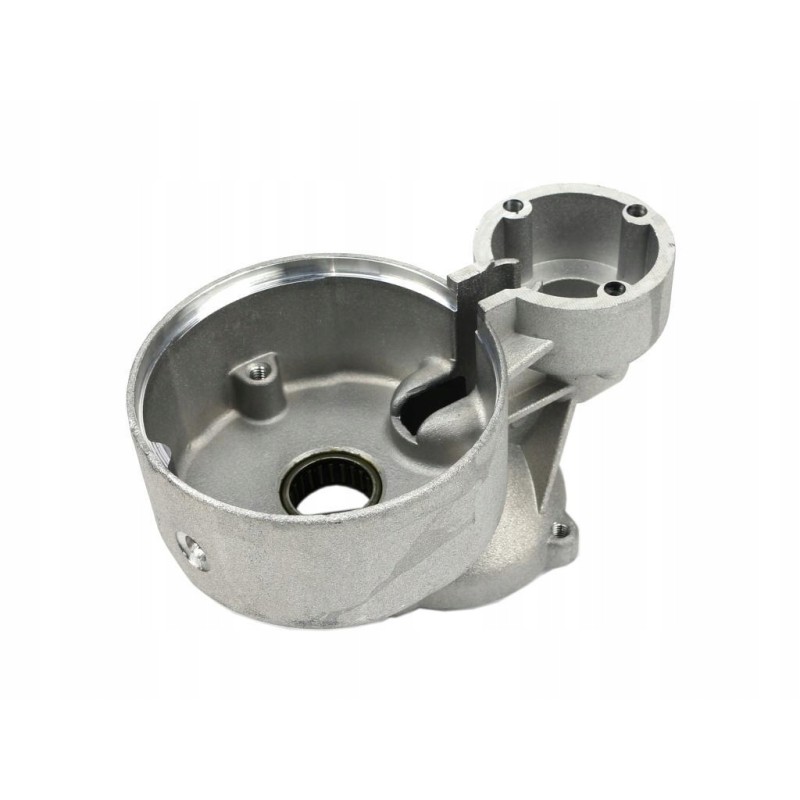 Magneton type starter gear housing