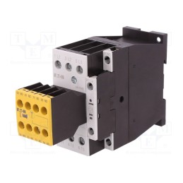 1 pcs x EATON ELECTRIC - DILMS25-23(RDC24) - Contactor: 3-pole, NO x3, Auxiliary contacts: NC x3,NO x2, 24VDC
