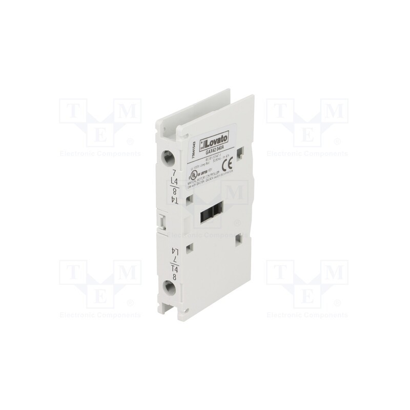 1 pcs x LOVATO ELECTRIC - GAX42040A - Fourth pole, side, 40A, GA, GA016A,GA025A,GA032A,GA040A