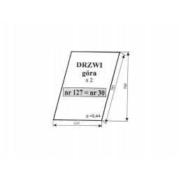Left door window c 360 sokolka old 30