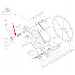 574248 external seger ring 50 x 2 mm