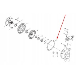 Tl02311010046 reduction gear seal