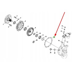 Tl02311010046 reduction gear seal