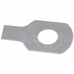 Bend locking washer for the oil pump