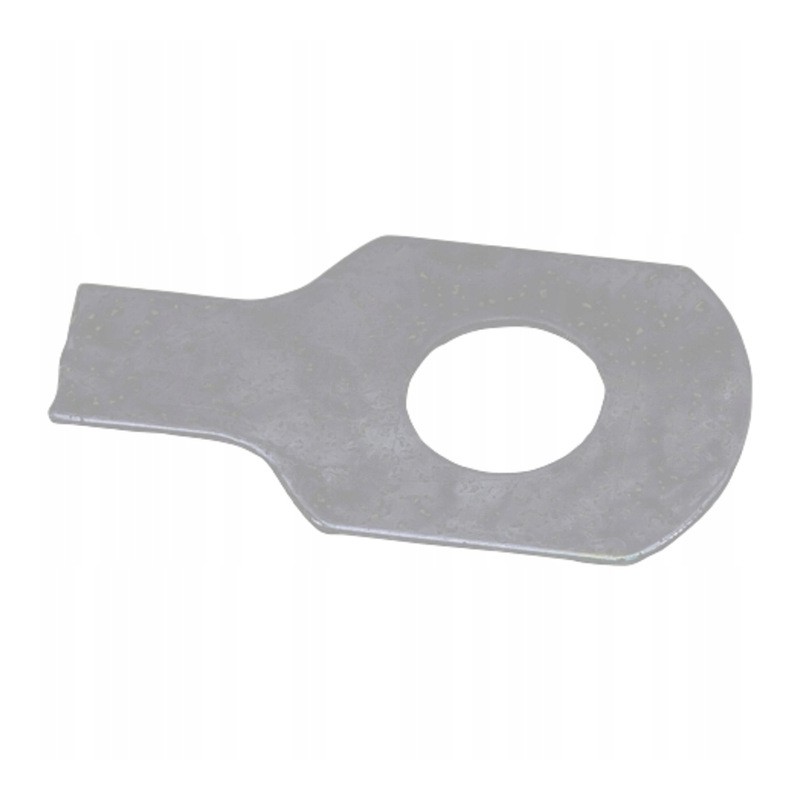 Bend locking washer for the oil pump