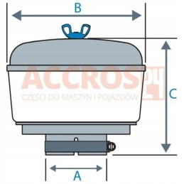 Donaldson pre-air filter 186mm pbh001249