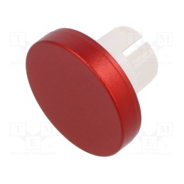 1 pcs x EAO - 61-9841.2 - Actuator lens, 22mm, 61, red, aluminium, Ø19.7mm