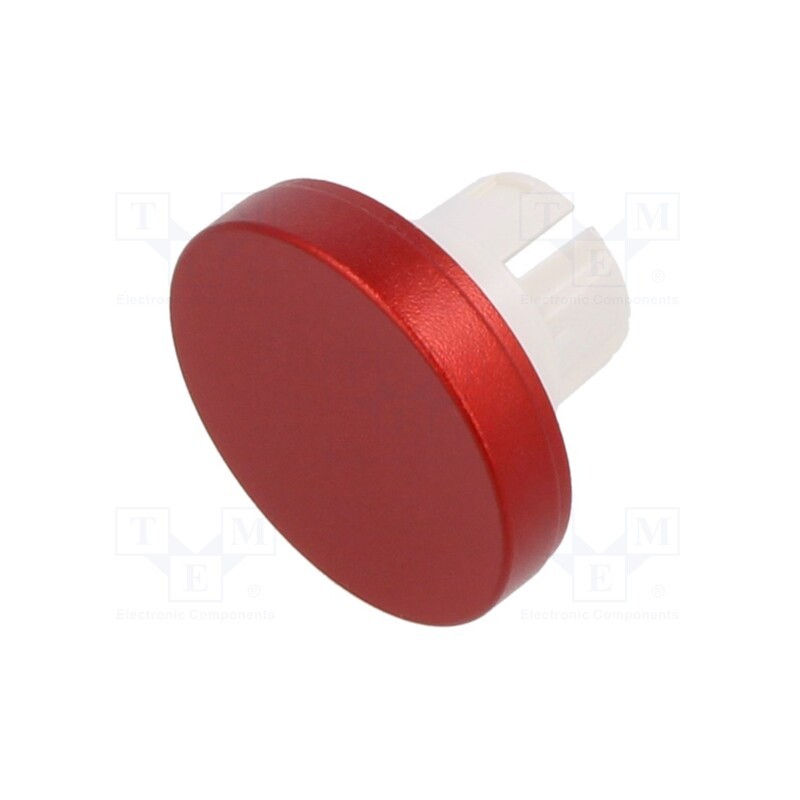 1 pcs x EAO - 61-9841.2 - Actuator lens, 22mm, 61, red, aluminium, Ø19.7mm