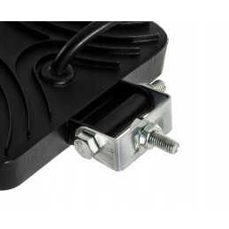 Halogen LED work lamp 12 24v 126w black frame