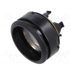 1 pcs x EAO - 84-0100.0 - Button holder, 22mm, 84, -25÷70°C, Ø22.5mm, IP67, Face dim: Ø25mm