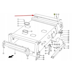 630436 2 metal cover for tilt feeder