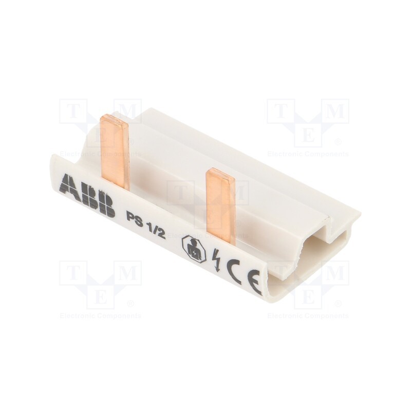 1 pcs x ABB - 2CDL210001R1002 - Busbar, 10mm2, Poles: 1, 690VAC, 690VDC, Inom: 63A, No.of mod: 2
