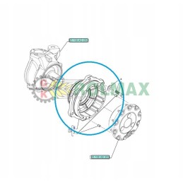 Hub New Holland T4 T5 TL 5198480
