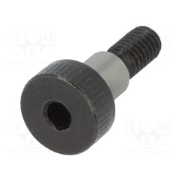 1 pcs x ELESA+GANTER - ISO 7379-5-M4-6 - Shoulder screw, steel, M4, 0.7, Thread len: 8mm, hex key, HEX 2,5mm