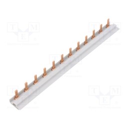 1 pcs x ABB - 2CDL210001R1012 - Busbar, 10mm2, Poles: 1, 690VAC, 690VDC, Inom: 63A, No.of mod: 12