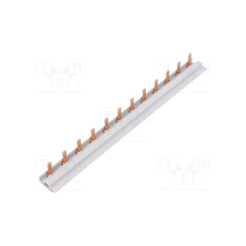1 pcs x ABB - 2CDL210001R1012 - Busbar, 10mm2, Poles: 1, 690VAC, 690VDC, Inom: 63A, No.of mod: 12