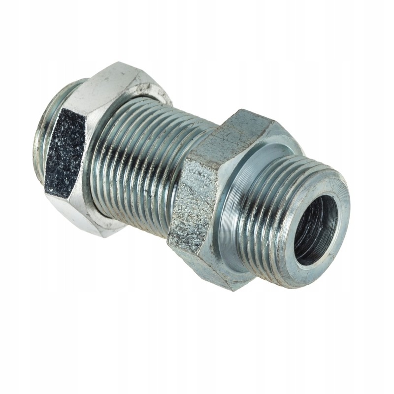 Nipple, straight, flat panel connector, m22x1 5