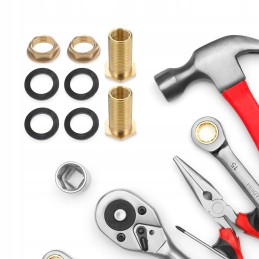 Bulkhead connector, sea connector, garden hose