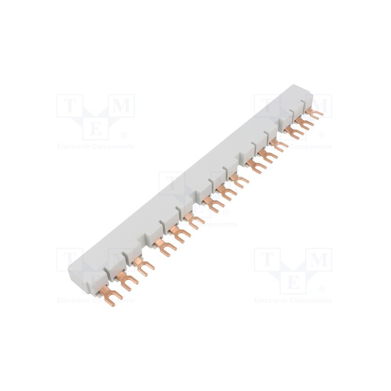 1 pcs x ABB - 1SAM201916R1105 - Busbar, 16mm2, Poles: 3, 690VAC, 250VDC, 6kV, Inom: 100A, fork