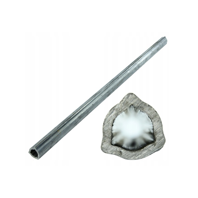 Internal triangular pipe 29x3 5mm, length 89 7cm