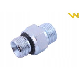 Straight hydraulic connector bb m18x1 5 x 3 8