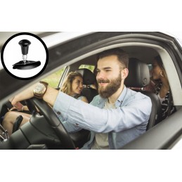 Black foldable steering wheel knob