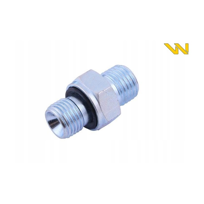 Straight hydraulic connector bb m16x1 5 x 3 8
