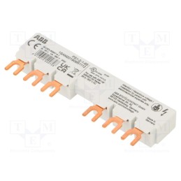 1 pcs x ABB - 1SAM201906R1112 - Busbar, 10mm2, Poles: 3, 690VAC, 250VDC, 6kV, Inom: 65A, fork