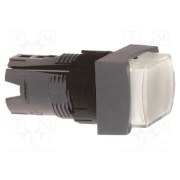 1 pcs x SCHNEIDER ELECTRIC - ZB6DE1 - Switch: push-button, 16mm, Stabl.pos: 1, white, ZB6Z, Pos: 2