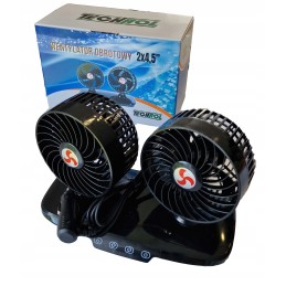 Rotary fan 12v 2 x 4 5 touch fan